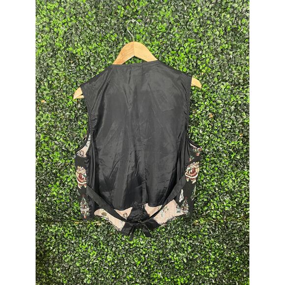 Bobbie Brooks Vest, Vintage Christmas Vest, Size L - Picture 3 of 6